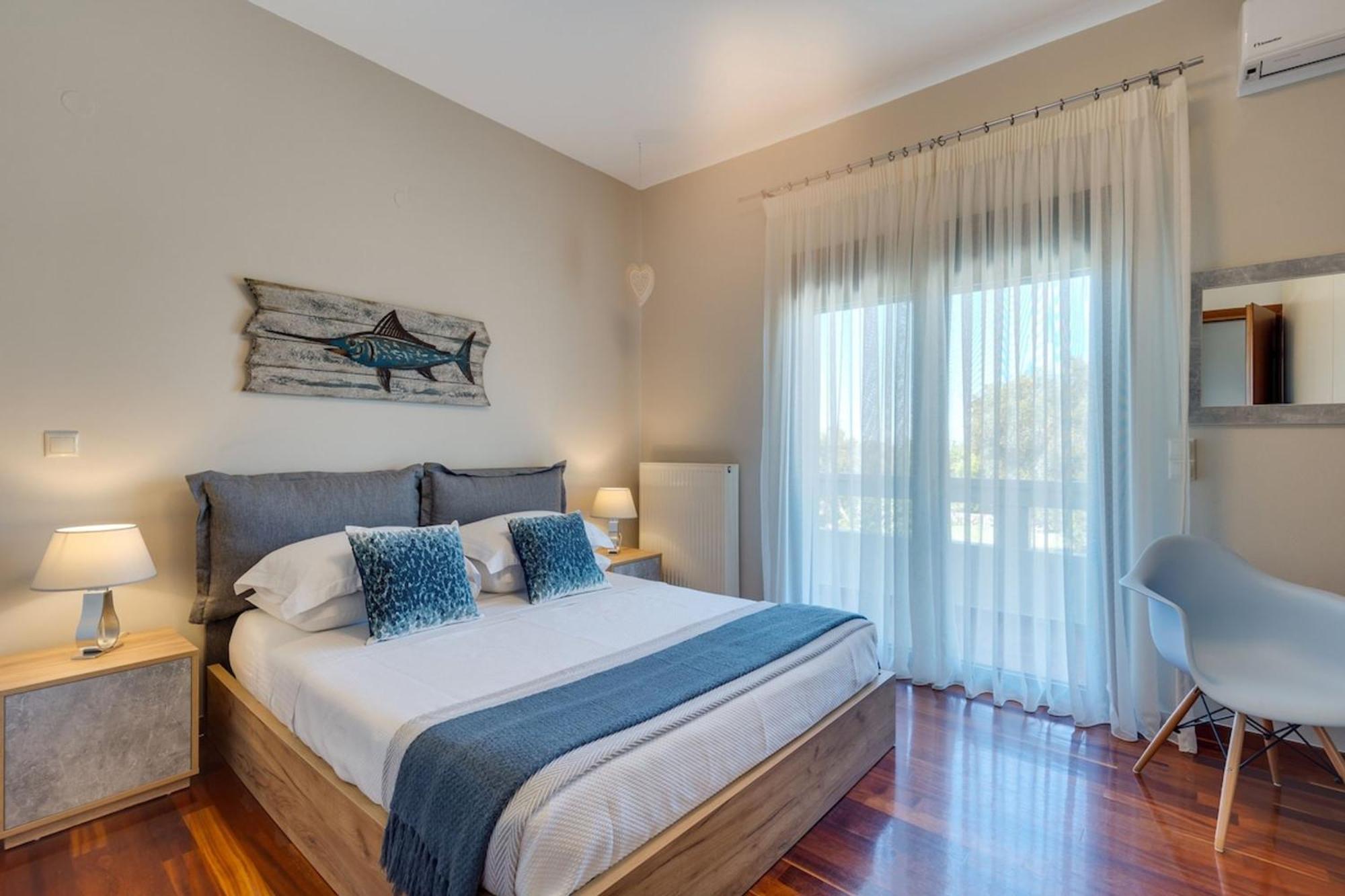 Villa Ampelaki - Premium Villa With Heated Pool Kounoupidhiana Ngoại thất bức ảnh
