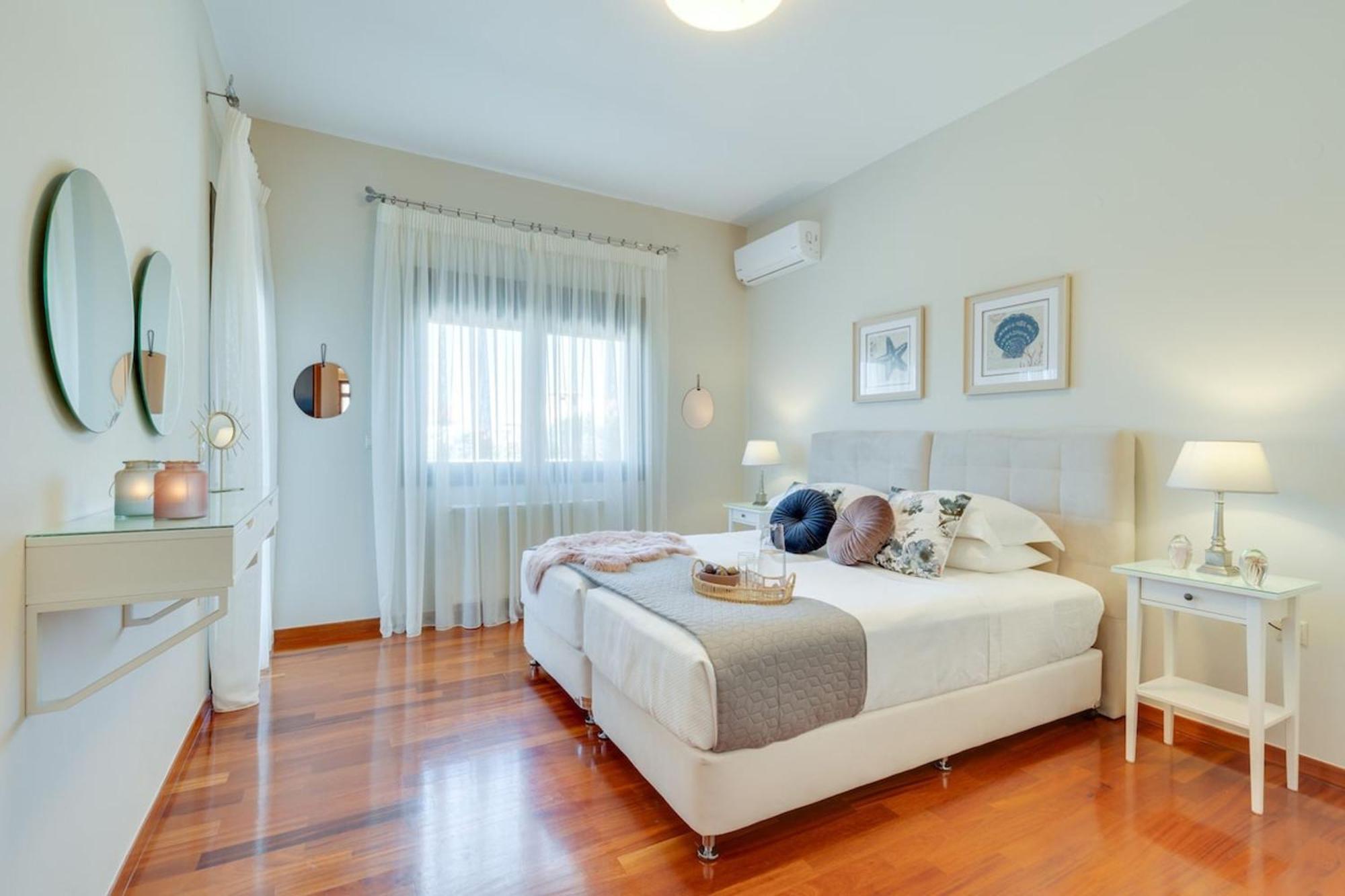 Villa Ampelaki - Premium Villa With Heated Pool Kounoupidhiana Ngoại thất bức ảnh