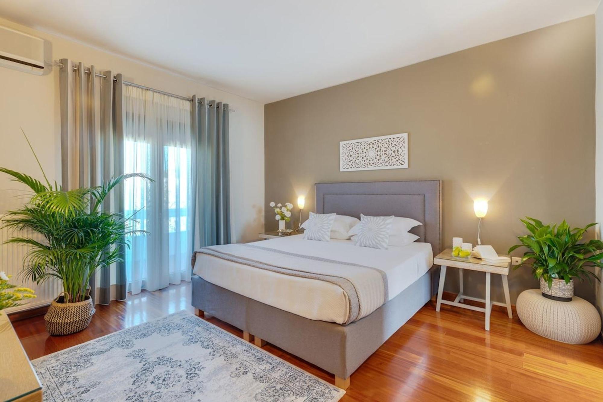 Villa Ampelaki - Premium Villa With Heated Pool Kounoupidhiana Ngoại thất bức ảnh